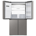 Haier 601L Quad Door Refrigerator with Ice and Water Dispenser Satina HRF680YZS image NaN