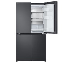 LG 665L French Door Fridge Matte Black GF-B705MBL hero image