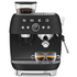 Smeg 50s Style Espresso Coffee Machine with Grinder Matte Black EGF03BLMAU image NaN