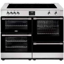 Belling Cookcentre 110cm Induction Freestanding Oven/Stove Black BCC1100ISS hero image
