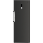 CHiQ 380L Hybrid Upright Freezer or Fridge Frost Free Black Steel Right Hinge CSH379NBSR3 hero image