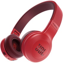JBL JBLE45BTRED Wireless On Ear Headphones hero image