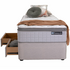 Sealy King Single Spacesaver Base -  Left Drawers In Fossil - 553652 image NaN