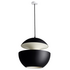 DCW Editions Here Comes The Sun 450 Pendant Light - Black and White HCS450BLWH image NaN