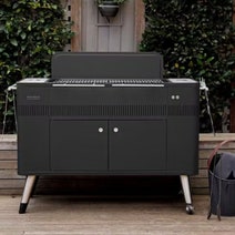 EVERDURE HUB Charcoal BBQ with Rotisserie Black HBCE2BB hero image