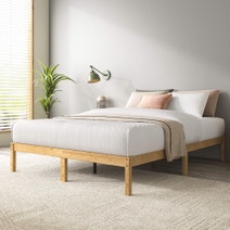 Zinus Moiz Double Bamboo Wooden Bed Base AU-FBMMB2ZC-12D hero image