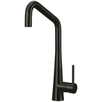 Oliveri Essente 316 Stainless Steel Square Goose Neck Mixer - Brushed Black SS31670-BL hero image
