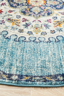Rug Culture Babylon Medium Blue Rug 200X200CM - BLN-202-BLUE-200X200 hero image