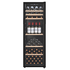 LeCavist 168 Bottle Single Zone Wine Cabinet Black LEK168PV  image NaN