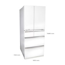 Mitsubishi Electric 500L WX Series 6 Door Multi Drawer Fridge MR-WX500C-W-A hero image