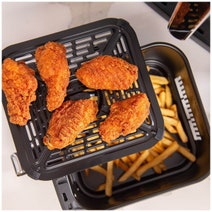 Kitchen Couture 11L Clear View Vertex Dual Draw Air Fryer Black 10005259 hero image