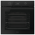 Haier 60cm 500 Series 12 Function Pyrolytic Built-in Oven with Air Fry Black HWO60S12EPB5 image NaN