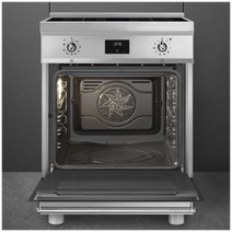 Smeg 60cm Stainless Steel Induction Freestanding Oven C6IPXT2 hero image