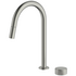 Abey Poco Gooseneck Pull Out Kitchen Mixer Tap Brushed Nickel 8K2-BN-LF image NaN