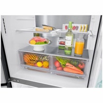 LG 508L Slim French Door Fridge Matte Black GF-V570MBLC hero image