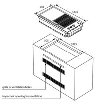 Artusi Stainless Steel Built-In LPG BBQ ABBQM hero image