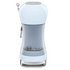 Smeg 50s Style Espresso Coffee Machine Pastel Blue ECF02PBAU image NaN
