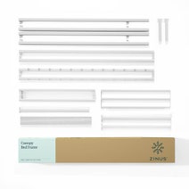 Zinus Patricia Queen Metal Canopy Bed Frame White AU-CPBFW-Q hero image
