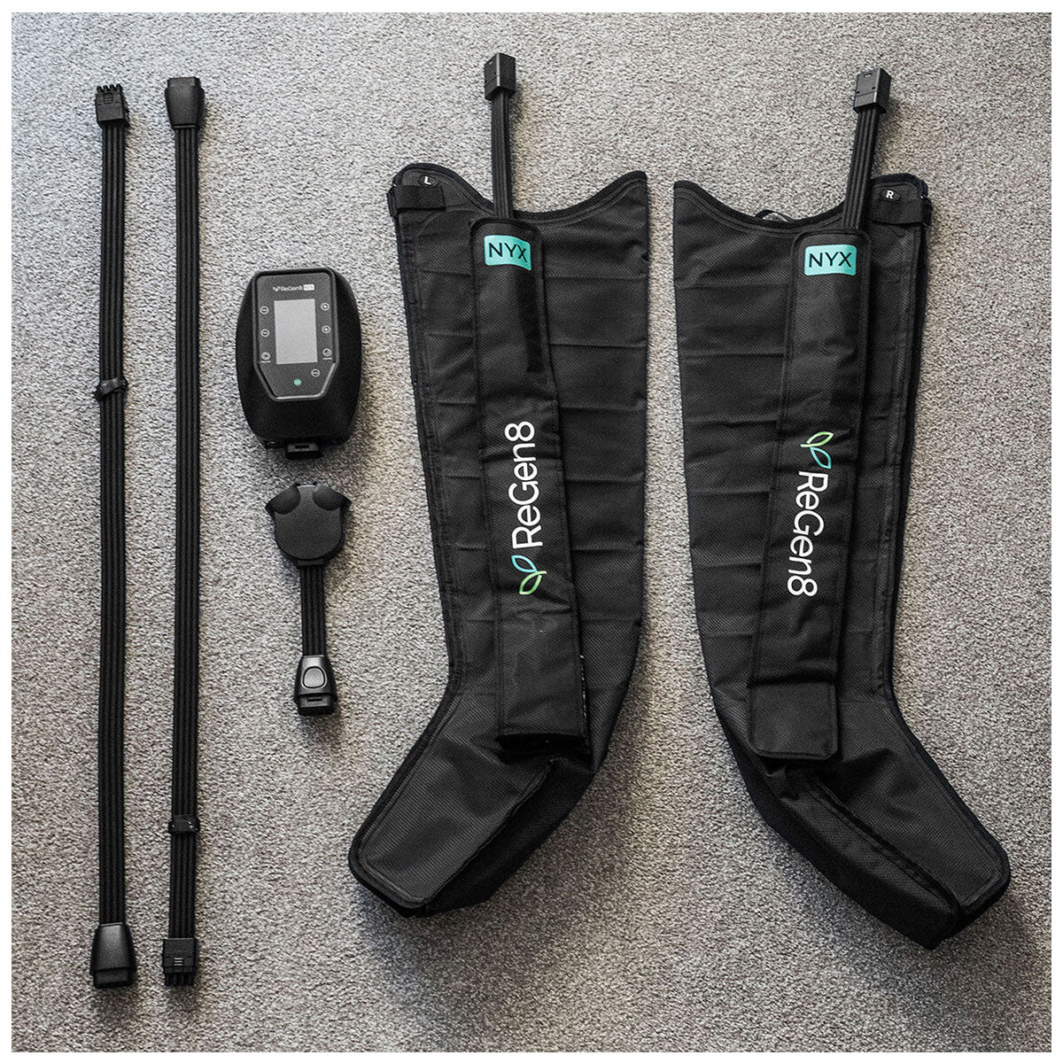 ReGen8 Nyx 8-Chamber Compression Recovery Boots Medium 160-175cm RGCB-NYX8C-MD hero image