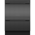 Fisher & Paykel Series 9 Contemporary Double DishDrawer Dishwasher Black Steel DD60DDFB9 image NaN
