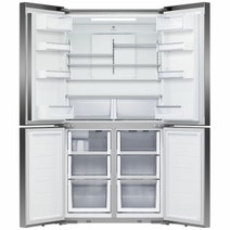 Fisher & Paykel Series 7 538L Quad Door Refrigerator with Ice and Water Black Stainless Steel RF605QDUVB2 hero image
