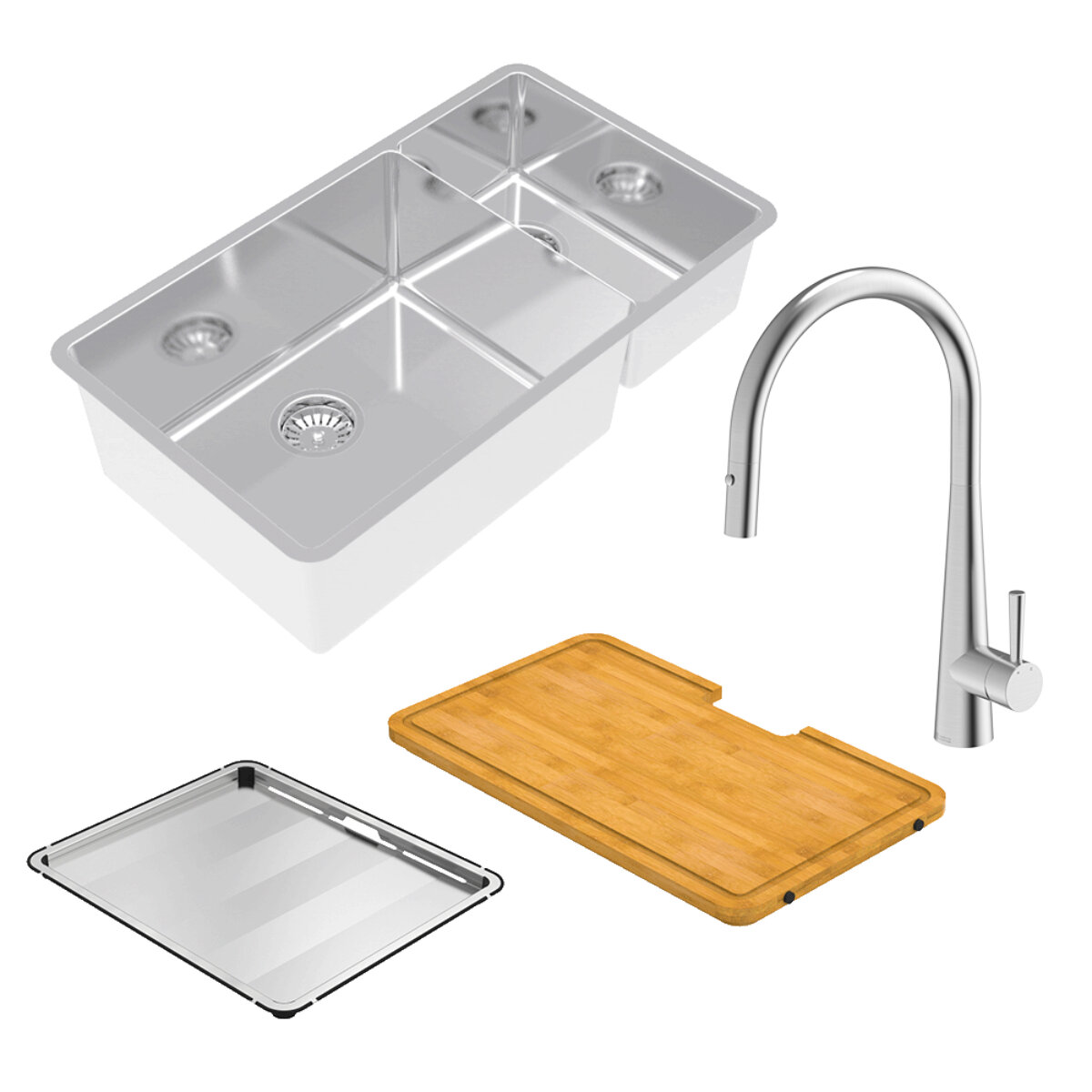 Abey Lucia 221 Sink & Tap Pack LUA221T14 hero image