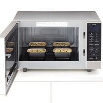 Panasonic 27L Flatbed Inverter Microwave NN-SF57QSQPQ hero image