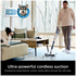 Shark PowerPro Reveal Cordless Stick Vacuum White-Blue IZ381H image NaN