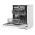 Esatto 60cm Freestanding White Finish Dishwasher EDW6004W image NaN