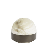 CTO Lighting Lucid 200 Table - Alabaster and Bronze LUCTA2HABZ hero image