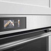 Fisher & Paykel 76cm Series 9 Professional Compact Combi-Microwave Oven Stainless Steel OM76NPTX1 hero image