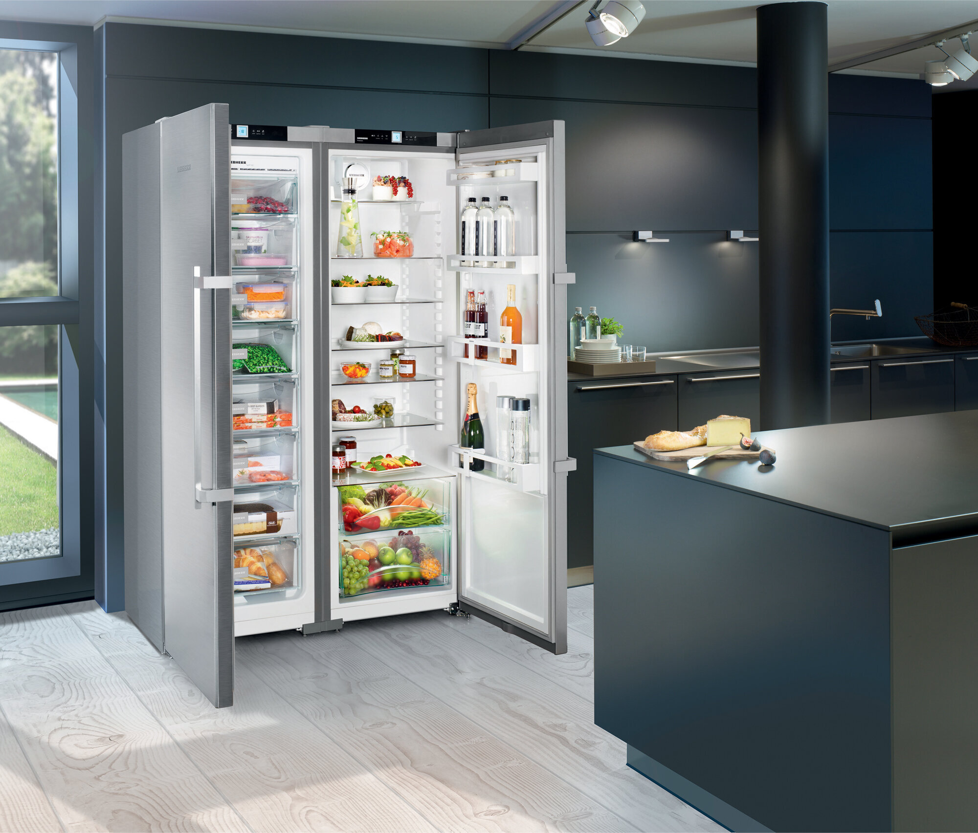 Miele pigeon pair fridge freezer sales