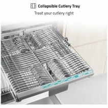 Hisense 60cm Freestanding Stainless Steel Dishwasher HSCM15FS hero image