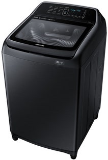 Samsung 8.5Kg Activ DualWash Top Load Washing Machine WA85N6750BV hero image