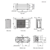Fujitsu Reverse Cycle Cassette Air Conditioner 2.5kW Cooling 3.2kW Heating SET-AUTH09KVLA hero image