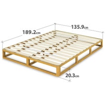 Zinus Double Wooden Pallet Bed Frame Pine Wood AU-WDBF-8D hero image