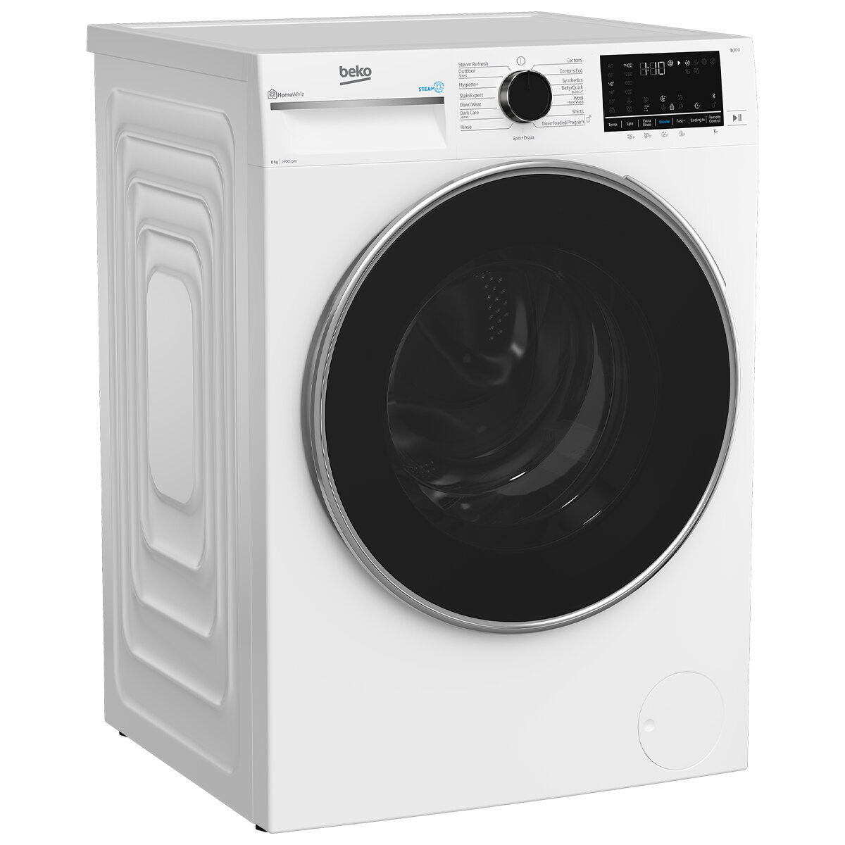 Beko 8kg Front Load Washing Machine with Steam BFLB8020W hero image