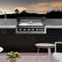 Gasmate BQ1190BLBNG Galaxy Black 6 Burner Built-In Natural Gas BBQ image NaN