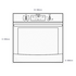 Westinghouse WVG615W 60cm Natural Gas Built-In Oven image NaN