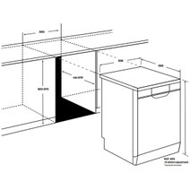 Westinghouse 60cm Freestanding Sensor Wash Dishwasher Stainless Steel WSF6608XB hero image