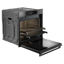 ASKO 60cm Craft Frame Pyrolytic Built-in Oven Black Steel OTP66BSHAU hero image