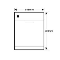 Westinghouse WSF6606W Freestanding Dishwasher hero image