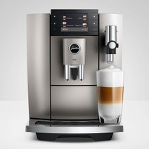 Jura E8 INTD Automatic Coffee Machine Silver 15721 hero image