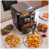 Kitchen Couture 11L Clear View Vertex Dual Draw Air Fryer Black 10005259 image NaN