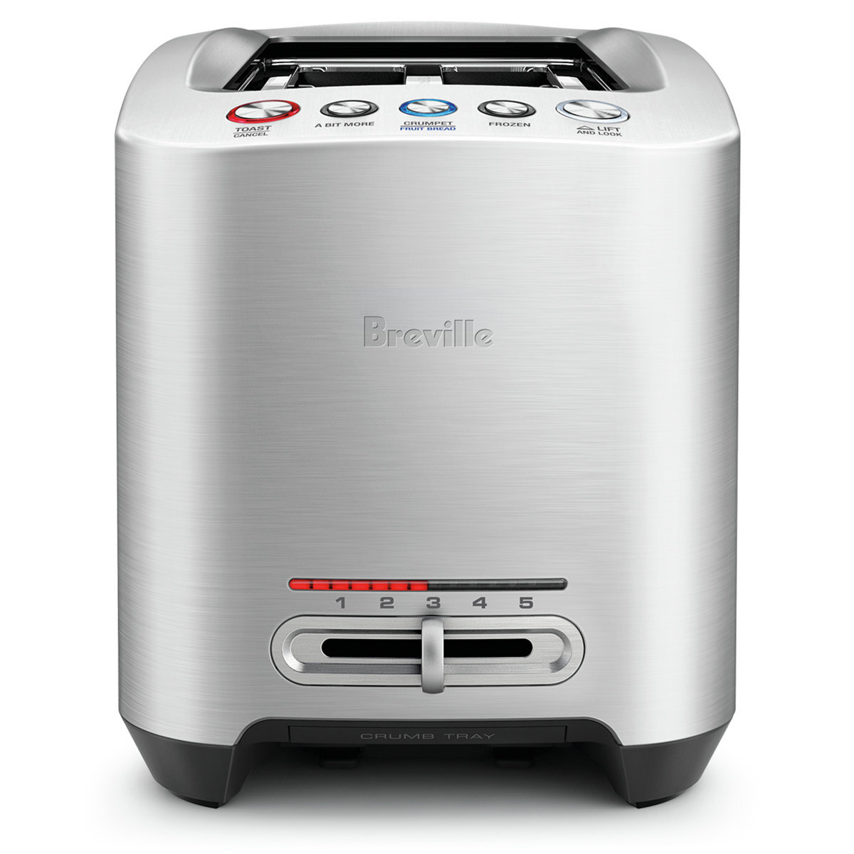 Breville the Smart Toast Long Slot Slice Toaster BTA830BSS
