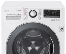 LG 11kg Front Load Washing Machine with TrueSteam WD1411SBW hero image