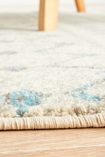 Rug Culture Evoke Small White Rug 150X150CM - EVO-260-WHI-150X150 hero image