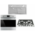 Smeg 60cm Pyrolytic Oven, 60cm Natural Gas Cooktop & 52cm Under Cupboard Rangehood Pack SMEGSTYLEPACK4 image NaN