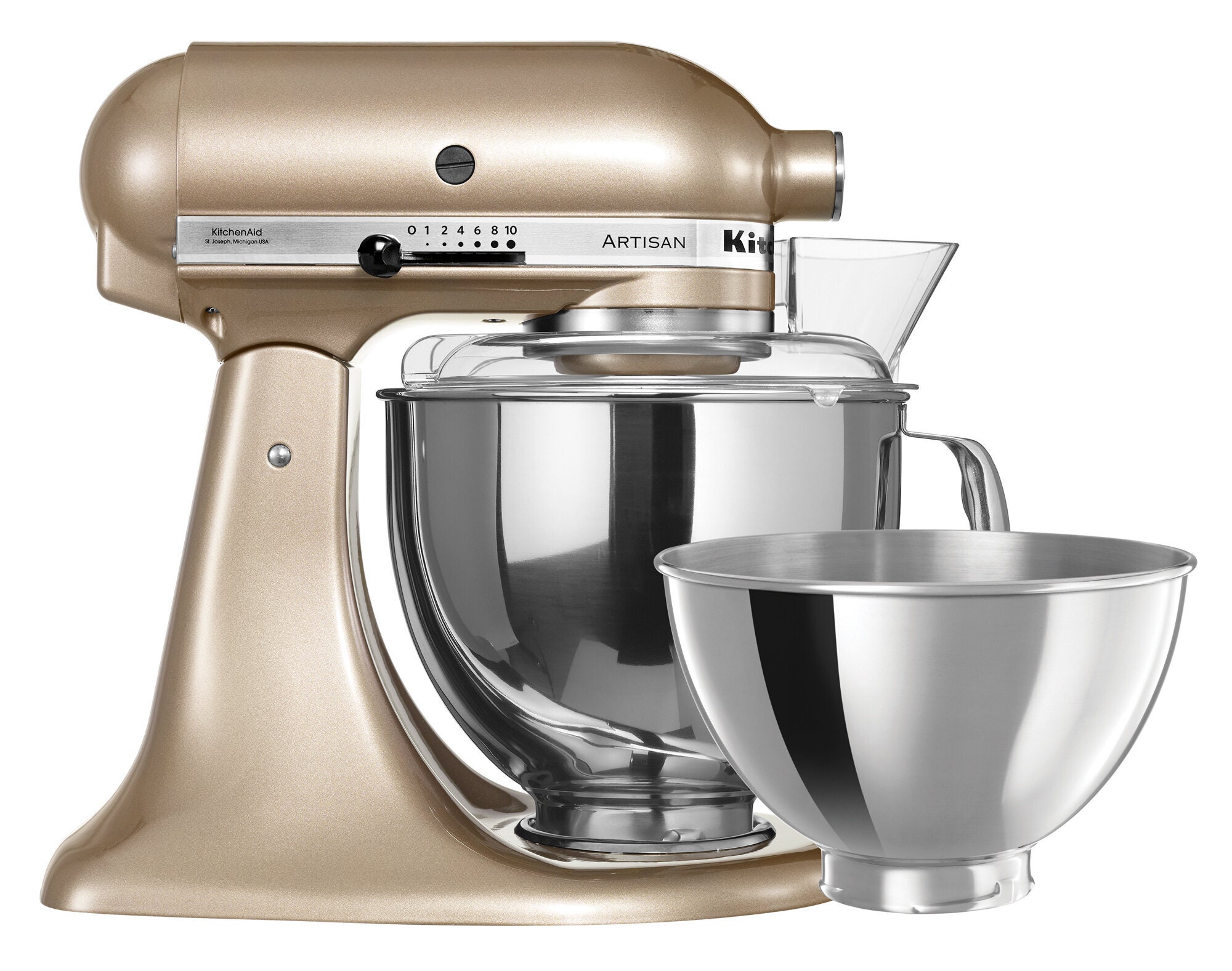 KitchenAid 5KSM160PSACZ Artisan Stand Mixer Champagne Gold 
