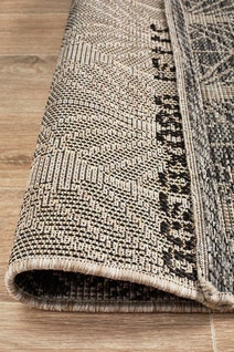 Rug Culture Terrace Large Black Rug 400X80CM - TER-5502-BLK-400X80 hero image
